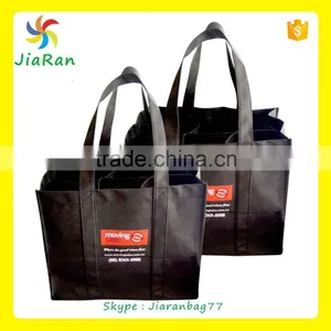 2015 Wine Tote Bag, 6 Bottle Wine Bag, Non Woven Wine Bag thumbnail-1