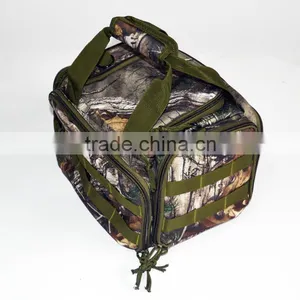 Camo Polyester Canvas Can Cooler Bag for Camping thumbnail-2