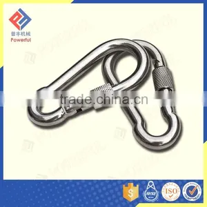 Superior Quality Standard DIN5299 Solid Brass Carabiner Clip With Screw thumbnail-1