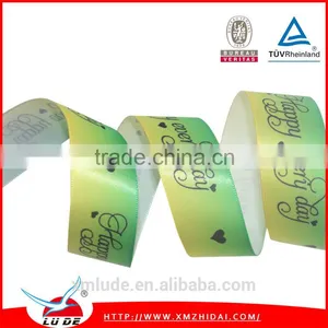 New Design Thermal Transfer Ribbon /Heat Transfer Printing Satin Ribbon Decorate Christmas Day thumbnail-2