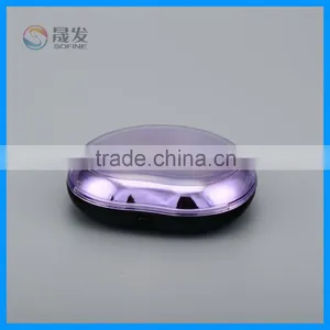 Heart-shaped Empty Compact Powder Case thumbnail-1