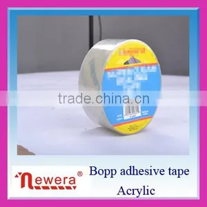 Hot Sale Individual Package 48mm Wide Clear Bopp Film Adhesive Gum Packing Tape thumbnail-1