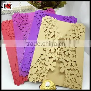 Luxury Paper Wedding Invitation Card for Sale thumbnail-1