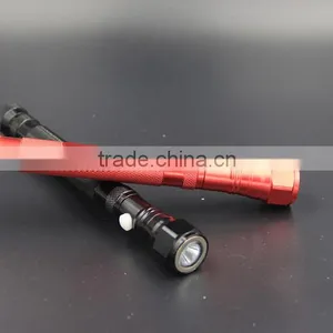 Telescopic Light LR44*4 Magentic Work Light Flash Light ,pick up Flash Light,flexible Flash Light thumbnail-1