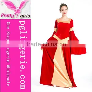 Red Sexy Night Gowns Evening Dress For Ladies thumbnail-5