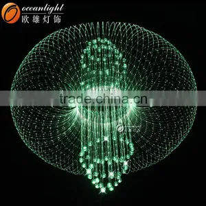 Decorative Lighting Optic Fiber Colorful Decorative Plastic Optical Light Fibers Sparkle Optic Fiber Om165 thumbnail-2