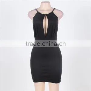 Latest Western Ladies Short Sleeve Sexy Dress Club Wear Girls Sexy Clubwear Hot thumbnail-4