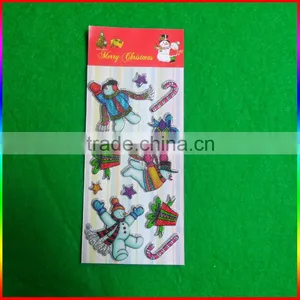 Christmas Puffy Stickers Lovely thumbnail-1