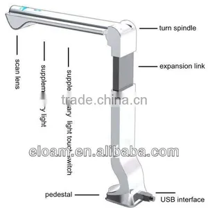 Eloam New a3 Portable Scanner S600 , Hot Sale, Accept OEM, Patent Product thumbnail-1