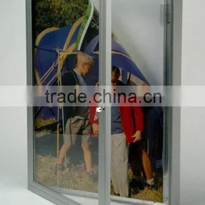 Lockable Advertising Poster Display Case Menu Boards (NB-A-0015) thumbnail-1