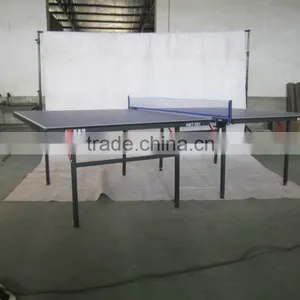 15mm Single Folding Table With Metal Frame Table Tennis Table thumbnail-3