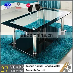 Side Design Glass Sofa Table thumbnail-1