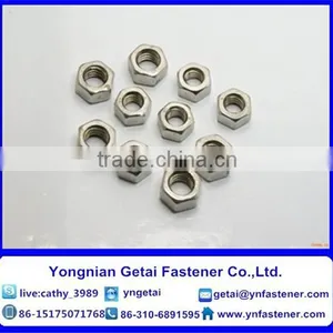 Zinc Plated DIN935 DIN937 Hexagonal Nuts thumbnail-5