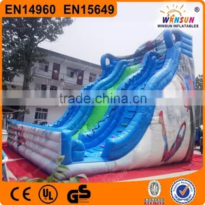 Giant Spiderman Free Fall Inflatable Slide for Adult thumbnail-2