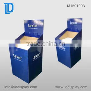 Custom Cardboard Dum Bin Display & Paper Dum Bin Display Stands thumbnail-5