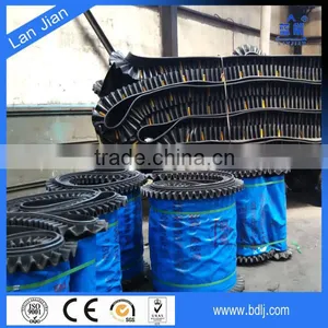 China Products Wholesale Nice Corrugated Sidewall/machine Rubber Pattern Conveyor Belt thumbnail-1