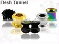 Fashion Flesh Plug Tunnel,ear Plug,titanium Jewelry thumbnail-1