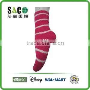 Simple Colorful Stripe Fluffy Socks thumbnail-4