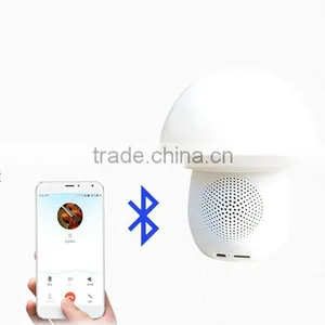 New Mushroom Lamp Bluetooth Speaker Lamp Stereo Mini Bluetooth Speaker thumbnail-1