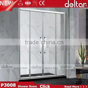 China Suppliers Bathroom Shower Cabin Sliding Glass Door Cheap Shower Cubicle Ready Made Bathroom Online Shopping thumbnail-1