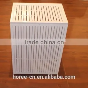 Top Quality Manmade Bamboo Laundry Basket for Bathroom thumbnail-4