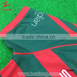 Sublimation Blank Custom Wholesale Cheap Rugby Jersyes Shirts thumbnail-5