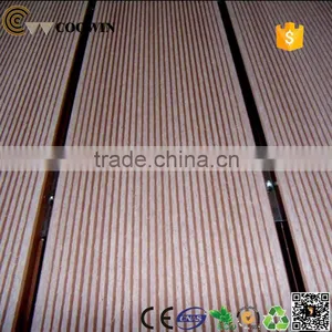Solid Landscape WPC Composite Exterior Decking Deep Brushed Floor thumbnail-3