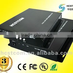 VGA Video Fiber Optic Converter /uncompressed Optical Transceiver +data thumbnail-1