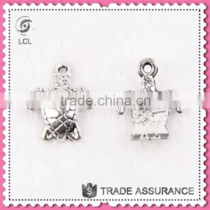 Vintage Animal Pendant Owl Shaped, for Necklace Imitate Silver Owl Pendant thumbnail-2