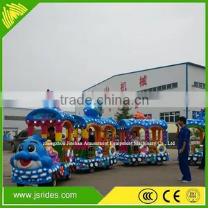 Hot Selling Kiddie Amusement Rides Elephant Trackless Train Cheap Trackless Train for Sale thumbnail-5