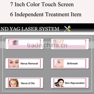 Q Switched Laser Machine Q-switch ND-10 YAG Pigmented Lesions Treatment Laser Tattoo Removal System thumbnail-2