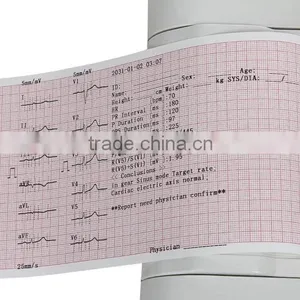 CE &ISO13485 OEM Design Standard 12 Leads Touch Screen Digital 6-channel Electrocardiograph thumbnail-5