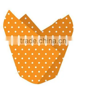 Easy Clean Factory Price Wholesale Food Grade Dot Cupcake Wrapper thumbnail-6