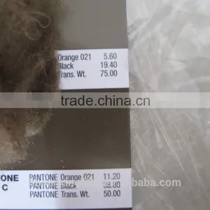 NEW!!! Dyed Sheep Wool 22.5mic & 40-50mm, All Colors on the PANTONE CARD thumbnail-4