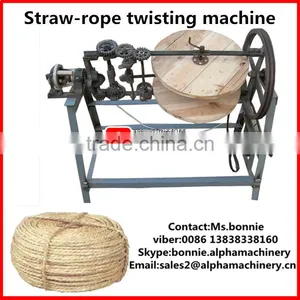 Neweek Farm Use Electric Semi-automatic Straw Rope Braiding Making Machine thumbnail-1