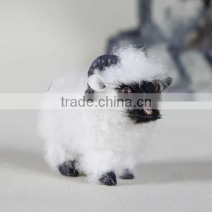 Handmade Giant Stuffed Animals Fake Fur Fabric Sheep Plush Toys thumbnail-3