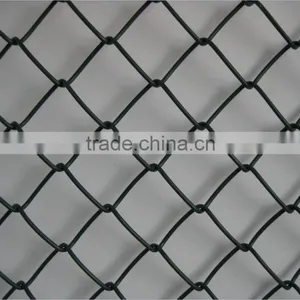 Chain Link Border Fence/playground Chain Link Fencing/Countyard Park 9 GUAGE CHAIN LINK FENCE 8 FT HIGH x 25 FT ROLLS thumbnail-2