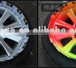 Peelable Rubber Paint Spray for Wheel Hub thumbnail-5