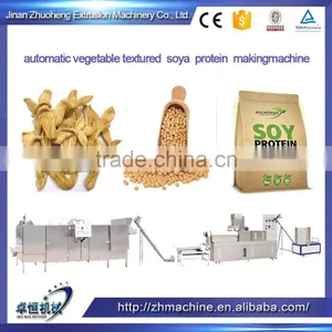 Automatic Vegetable Textured Soya Protein Making Machine thumbnail-1
