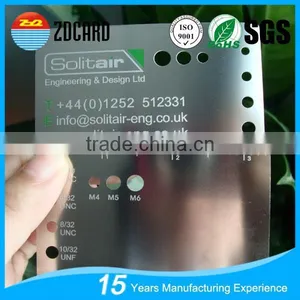 Custom CMYK Offset Printing Aluminum Metal Business Card thumbnail-5