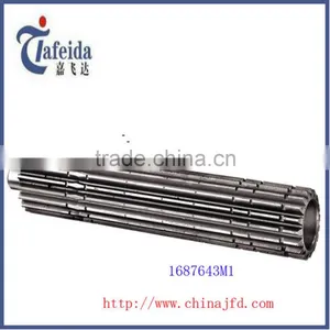 Main Shaft for Massey Ferguson,MF Agricultural Tractor Parts,Transmission Components,1687643M1, 18/21 Spline, 9 Groove,Mainshaft thumbnail-1