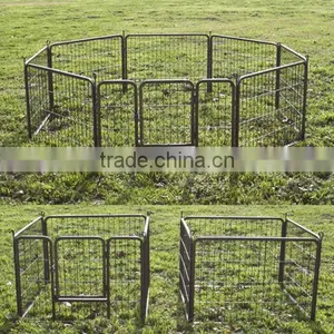 8 Panels Heavy Duty Pet Play Dog Cage thumbnail-1