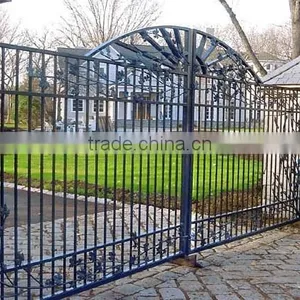 Estate Gate/ High Quality Best Price Steel Gates Factory Manufacture Gate Design thumbnail-2