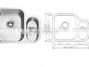 POATS MINI DOUBLE BOWL PS-272 thumbnail-1