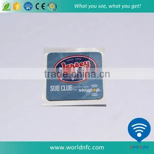 Programmable 13.56MHz ISO15693 RFID Smart Label With I CODE SLI Chip thumbnail-1