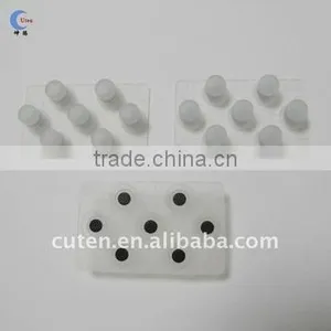 OEM 7Key Clear Conductive Rubber Switch thumbnail-1