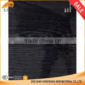 PVC Wood Grain Paper Laminate Decorative Film Used for Furniture thumbnail-3