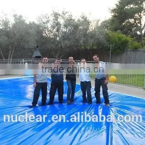 Outdoor Indoor Waterproof Pvc Fabric Swimming Pool Cover thumbnail-2