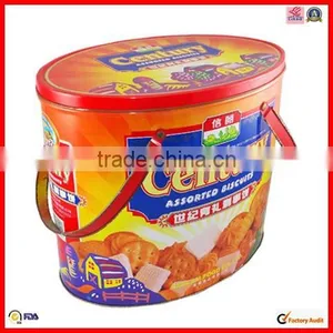 With 2 Lids Lollipop Oval Gift Metal Box thumbnail-1