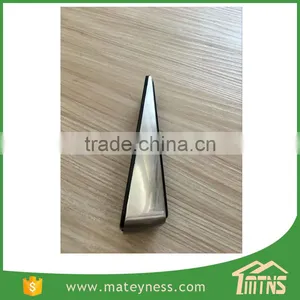 Satin Nickel Door Wedge Rubber Door Stopper thumbnail-3